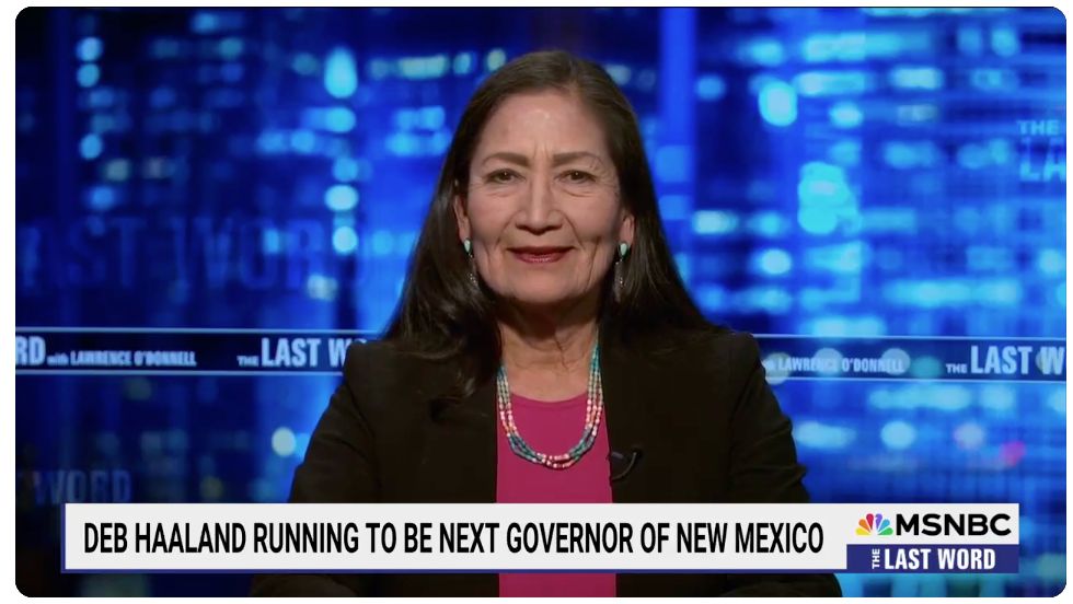 Deb Haaland on MSNBC