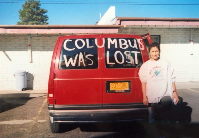 I drove for hours delivering jars of salsa in our red GMC van.