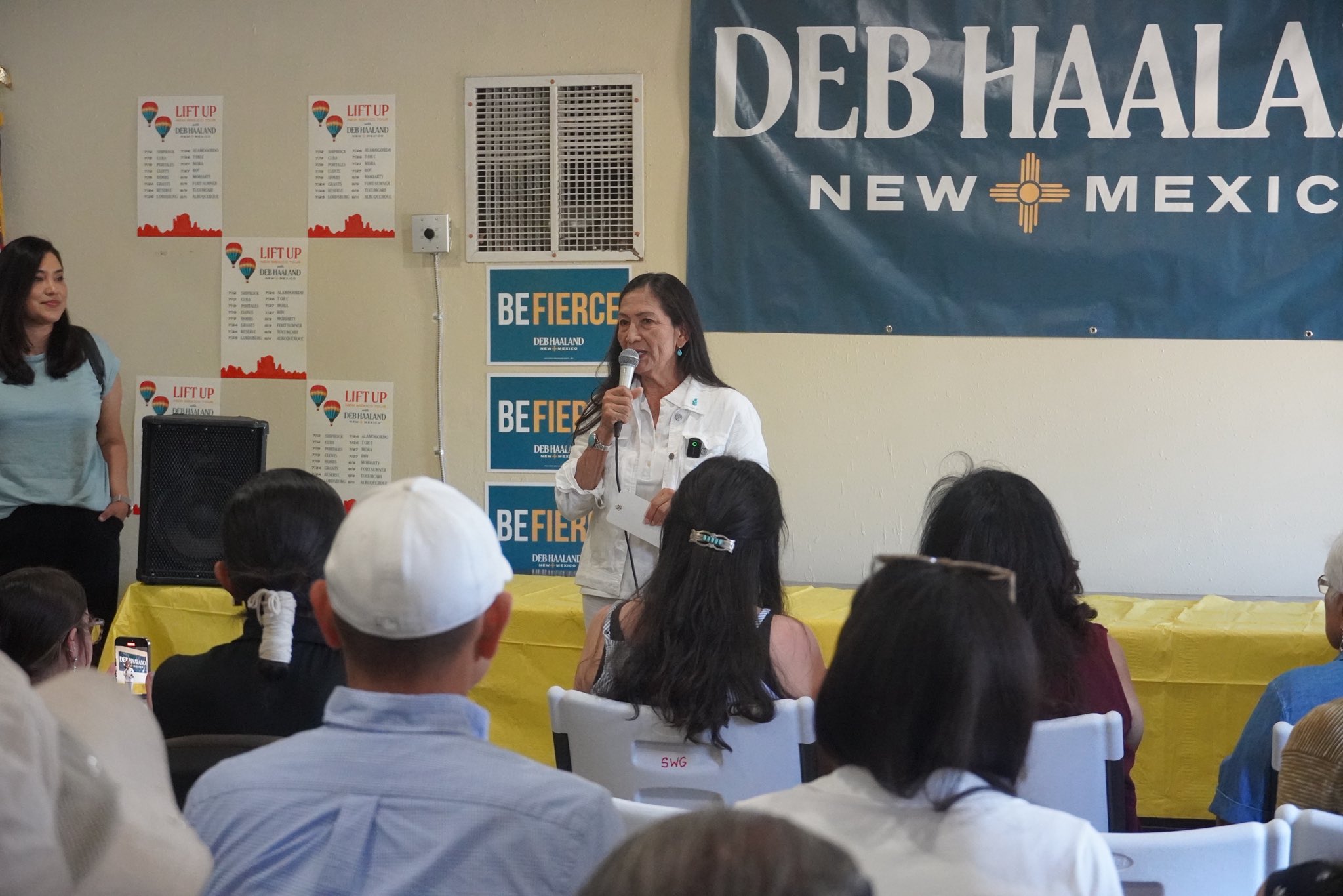Kicking off our tour with a packed room in Shiprock.