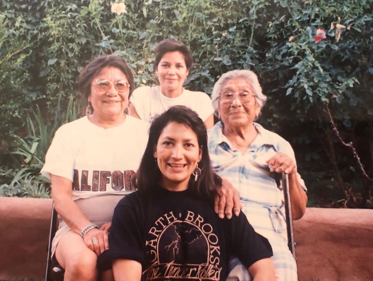Deb and her mother, grandmother and great grandmother