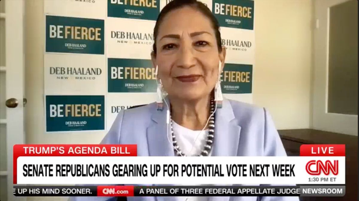 Deb Haaland on CNN